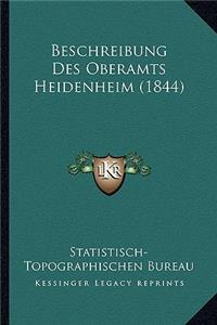Beschreibung Des Oberamts Heidenheim (1844)