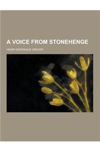 A Voice from Stonehenge