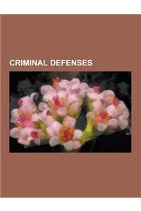 Criminal Defenses