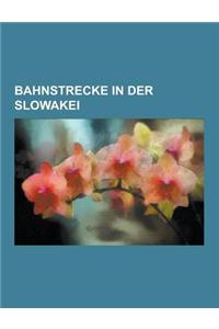 Bahnstrecke in Der Slowakei