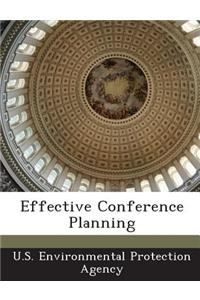 Effective Conference Planning