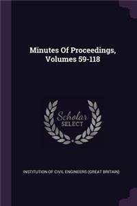 Minutes of Proceedings, Volumes 59-118