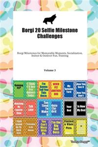 Borgi 20 Selfie Milestone Challenges Borgi Milestones for Memorable Moments, Socialization, Indoor & Outdoor Fun, Training Volume 3