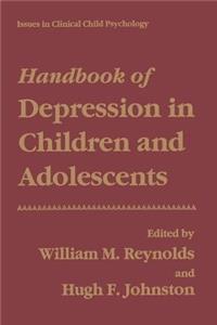 Handbook of Depression in Children and Adolescents