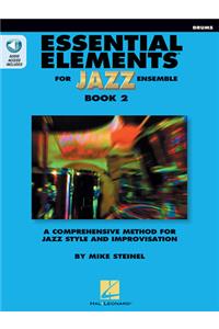 Essential Elements for Jazz Ensemble Book 2 - Drums