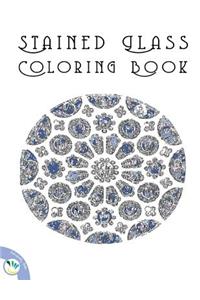 Stained Glass Coloring Book