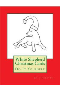 White Shepherd Christmas Cards