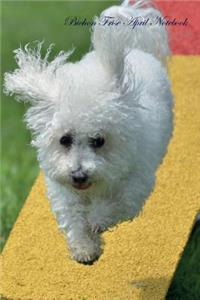 Bichon Frise April Notebook Bichon Frise Record, Log, Diary, Special Memories, to Do List, Academic Notepad, Scrapbook & More