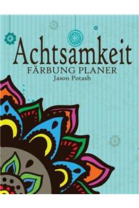 Achtsamkeit Farbung Planer