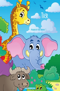 Tiermalbuch für Kinder 1