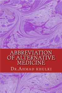 Abbreviation of Alternative Medicine