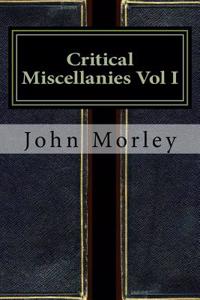 Critical Miscellanies Vol I