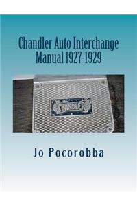 Chandler Auto Interchange Manual 1927-1929