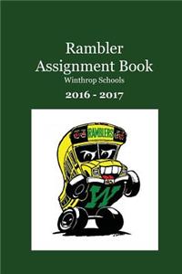 Rambler Assignment Book: Winthrop Schools