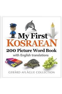 My First Kosraean 200 Picture Word Book