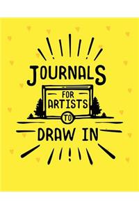 Journals For Artists To Draw In