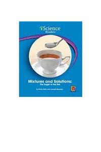 Mixtures and Solutions