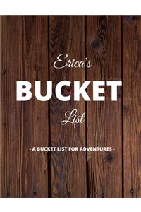 Erica's Bucket List