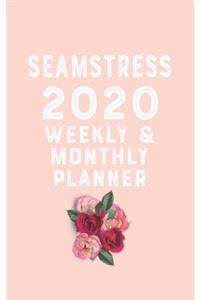 seamstress 2020 Monthly Weekly Planner seamstress Occupation Planner A beautiful