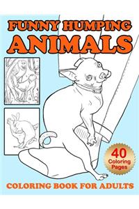 Funny Humping Animals Coloring Book For Adults