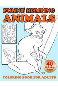 Funny Humping Animals Coloring Book For Adults