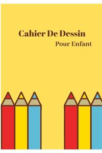 cahier de dessin pour enfant