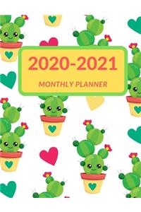 2020 - 2021 Monthly Planner
