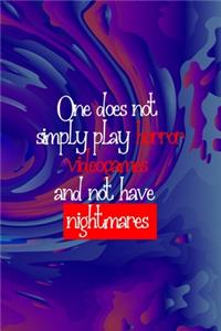 One Does Not Simply Play Horror Videogames And Not Have Nightmares