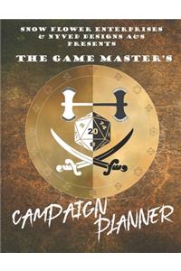 The Game Master's Campaign Planner