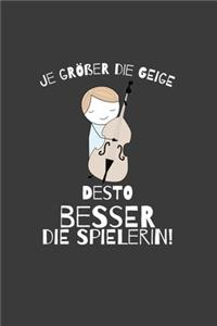 Je größer die Geige desto besser die Spielerin