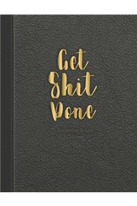 Get shit done 3 Column Ledger