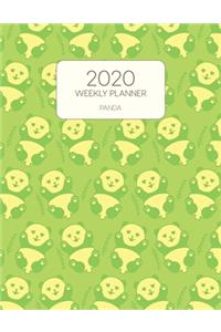 2020 Weekly Planner Panda