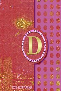 2020-2024 5 Year Monthly Planner