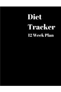 Diet Tracker 12 Week Plan