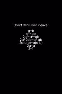 Don't drink and derive