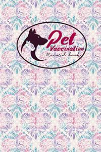 Pet Vaccination Record Book