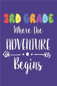 3rd Grade Where The Adventure Begins
