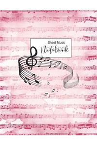 Sheet Music Notebook