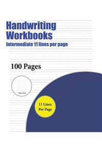 Handwriting Workbooks (Intermediate 11 lines per page)