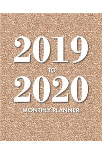 2019-2020 Monthly Planner