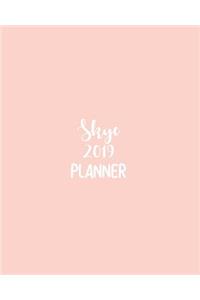 Skye 2019 Planner