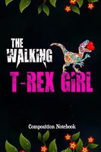 The Walking T-Rex Girl