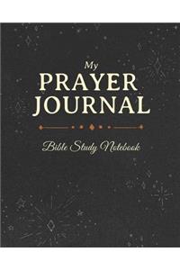 My Prayer Journal Bible Study Notebook