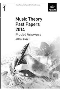 Music Theory Past Papers 2014 Model Answers, ABRSM Grade 1