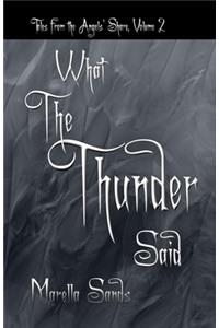 What the Thunder Said