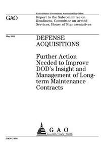 Defense acquisitions