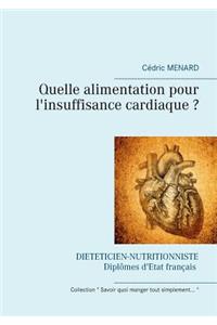 Quelle alimentation pour l'insuffisance cardiaque ?