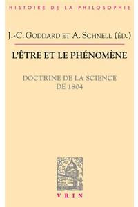 L'Etre Et Le Phenomene