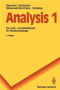 Analysis 1: Ein Lehr- Und Arbeitsbuch Fur Studienanf Nger (2. Korr. Aufl.)