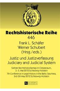 Justiz Und Justizverfassung- Judiciary and Judicial System